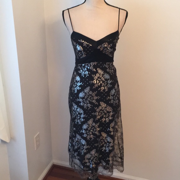 Betsey Johnson Dresses & Skirts - Betsey Johnson black/silver dress